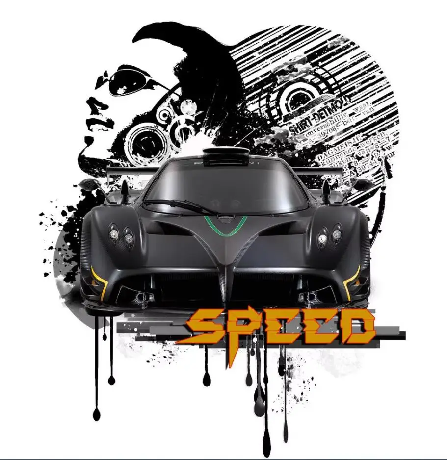 إيطاليا الكلاسيكية أسطورة سيارة زوندا زوندا Gr Oldtimer Herren موضة ثلاثية الأبعاد تي شيرت رجل ساخن ملابس موضة عادية الذكور تيز #2