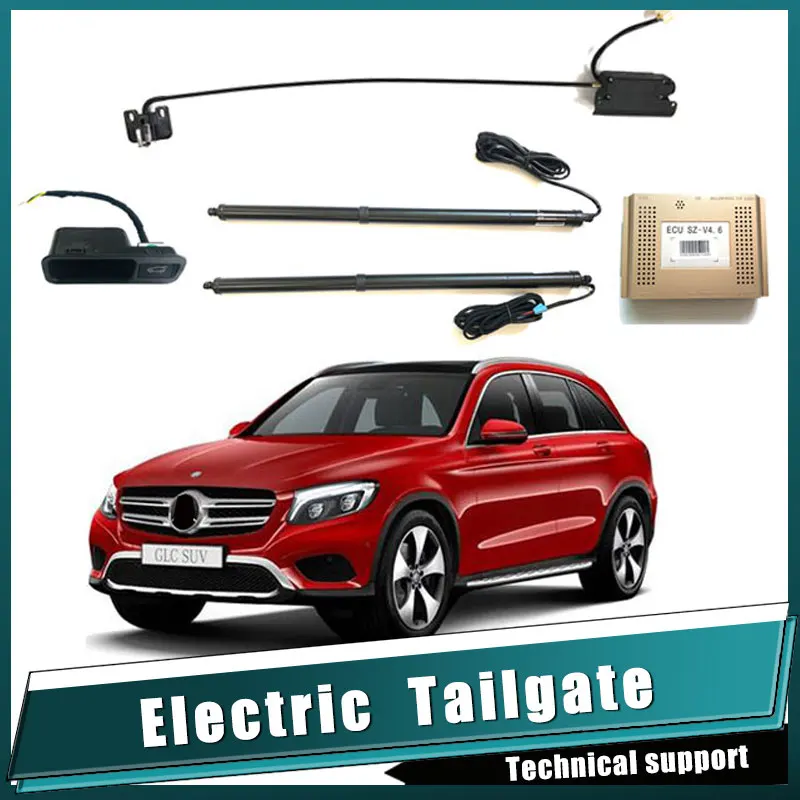 Car Electric Tail Gate Lift Tailgate Assist System For Mercedes Benz GLC 2015 - 2023 Remote Control Lid