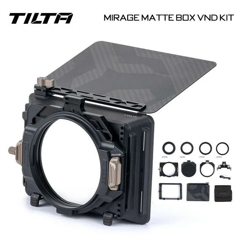 Tilta MB-T6-A Mirage Matte Box VND KIT 4*5.65 Dslr camera matte box with VND module kit