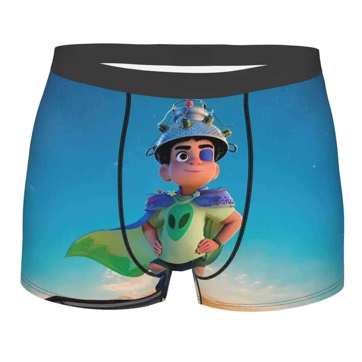 

Men Elio Earth Delegate Outer Space Boxer Briefs Shorts Panties Soft Underwear 2025 Cartoon Male Sexy S-XXL Underpants