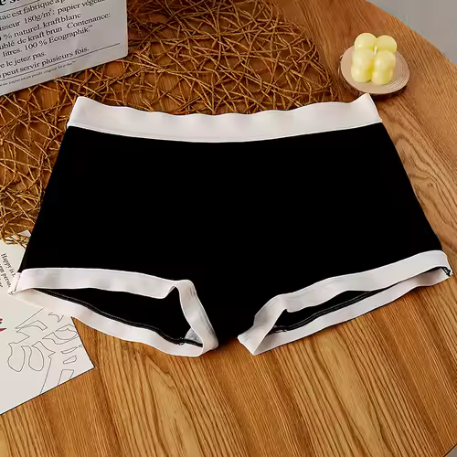 BANNIROU 1Pcs Mid-Rise Seamless Women's Boyshort Safety Knickers Pants Panties For Woman Intimates Female Underwear Lingerie - Image 11