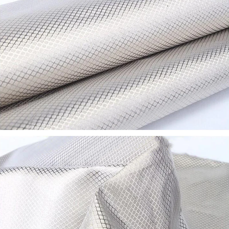 100cm Faraday Fabric RFID Shielding Block WiFi RF EMF Protection Cloth Anti Radiation Fabric for Gps Signal Blocking