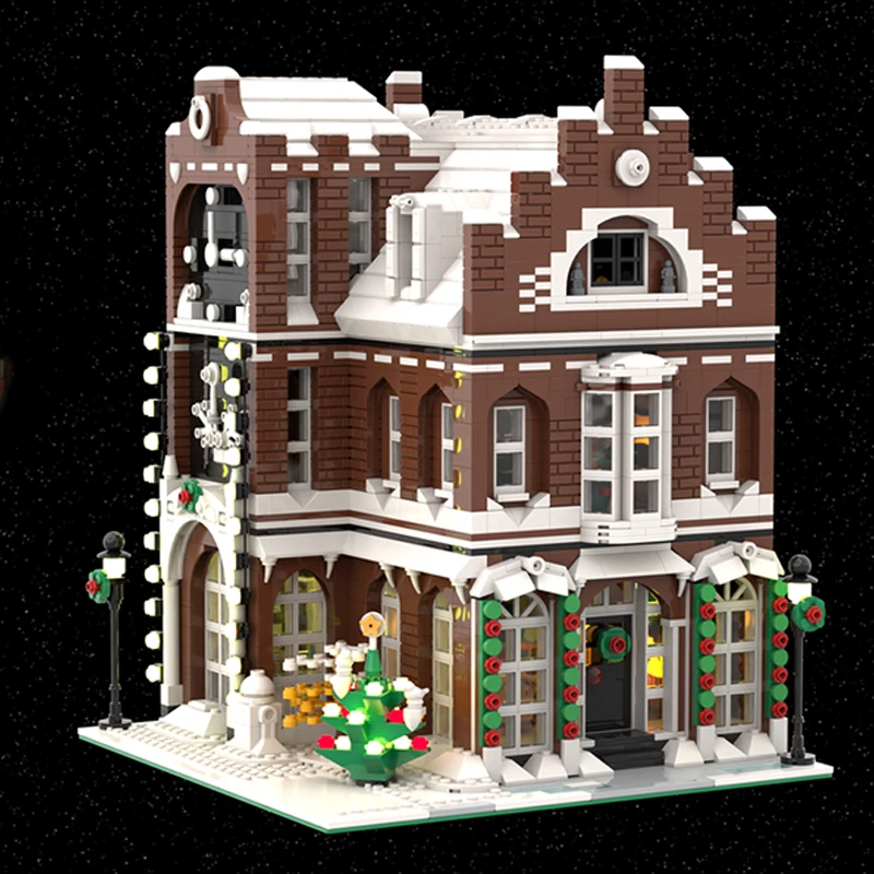 3089 PCS Customize Bistro MOC Customize Modular Building Block Simple Creative Design Popular Kids Model DIY Assembly Toy Gift