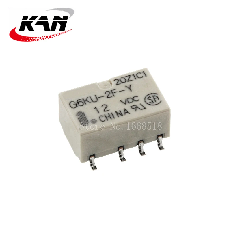 Free Shipping 100%Original New Relay G6KU-2F-Y G6KU-2F-Y-5VDC G6KU-2F-Y-12VDC G6KU-2F-Y-24VDC G6KU 2F Y 8PIN 1A