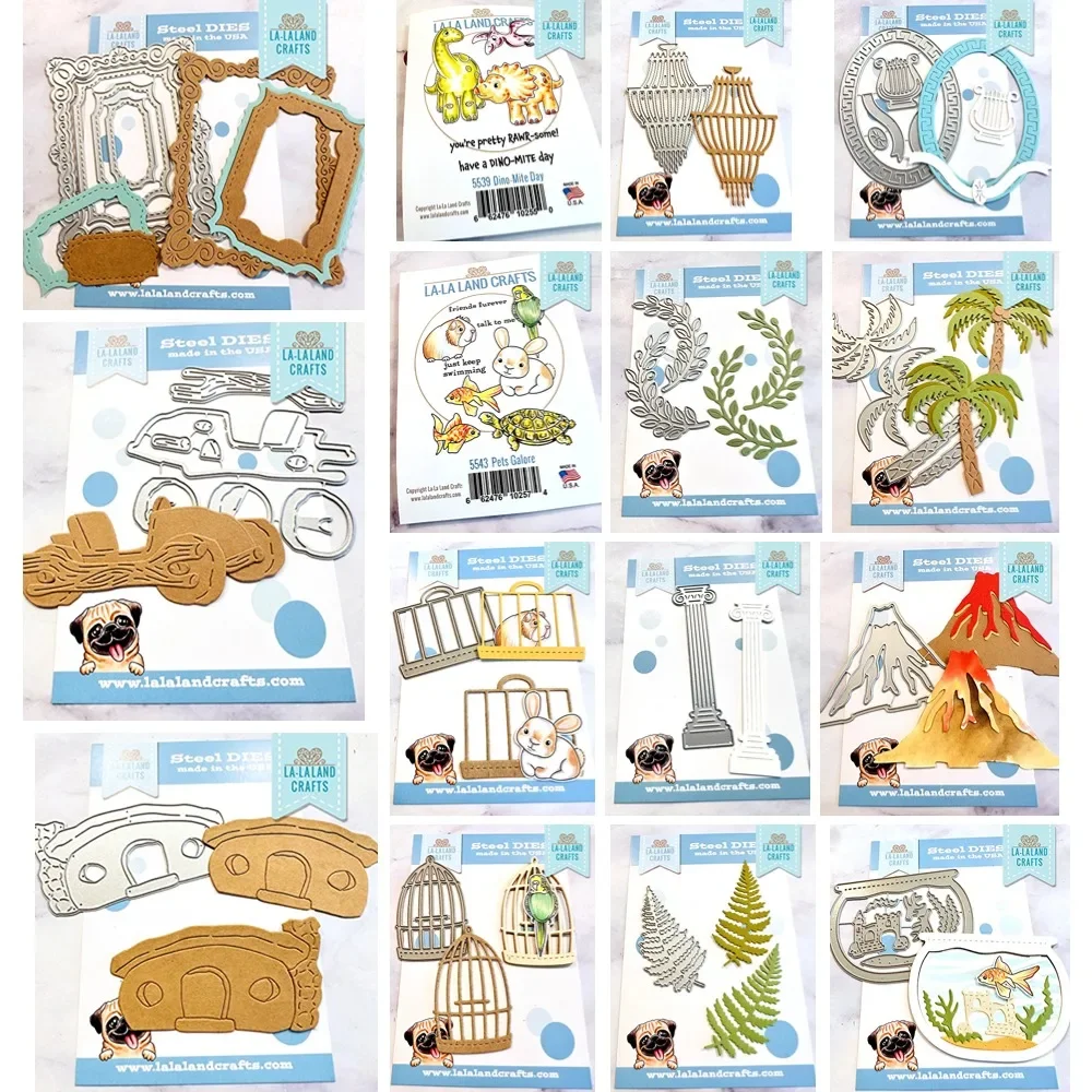 Molds Scrapbooking Fancy Pet Cage Fish Tank Dies And Stamp DIY Paper Making Cuts Crafts Template Handmade Decoration Card