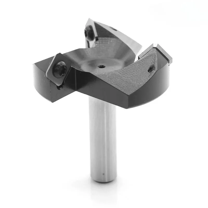 1pc Cnc Heavy Duty Spoilboard Plunging Surfacing Planing Fly Cutter & Slab Leveler  Cutters For Wood Router Bits End Mill