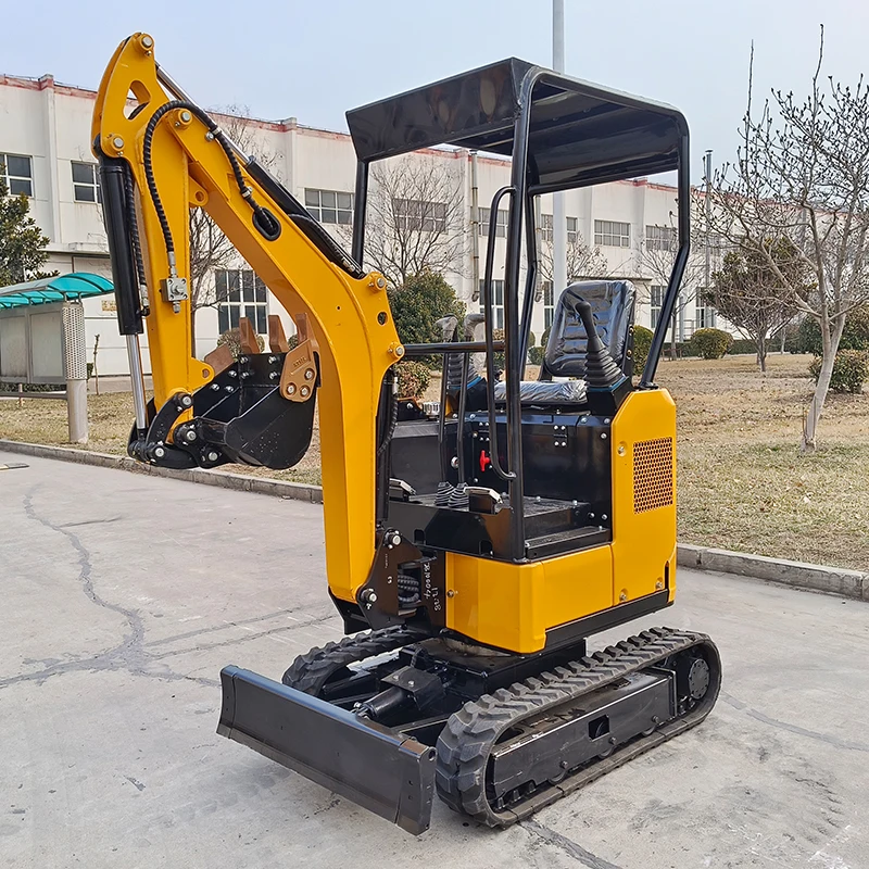 CE EPA Mini Crawler Digger 1.2ton imported Engine small bagger pelle mini excavator