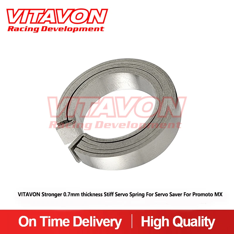 

VITAVON Stronger 0.7mm Thickness Stiff Servo Spring For Servo Saver For Promoto M