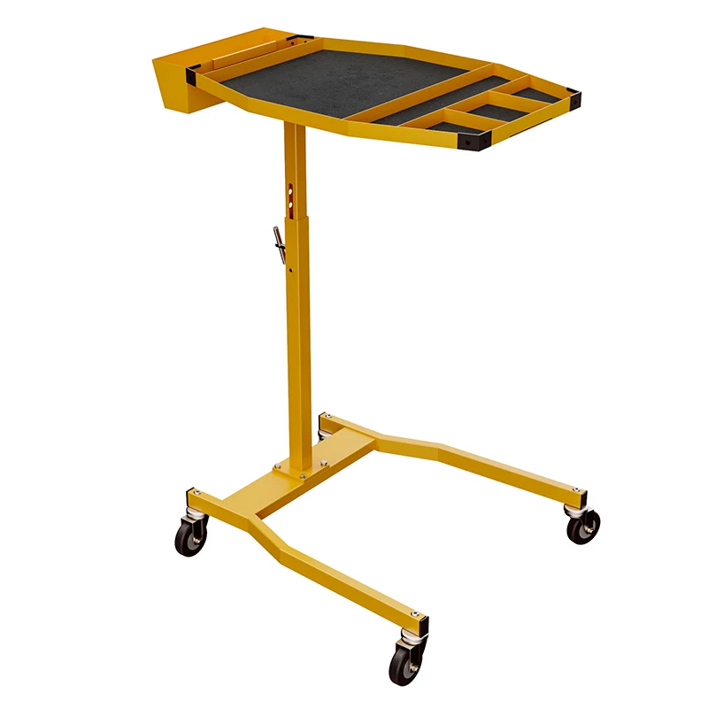 PS311 Multi-Purpose Auto Beauty Trolley Garage Car Auto Maintenance Height adjustable Tool Cart Trolley Mobile Work Table