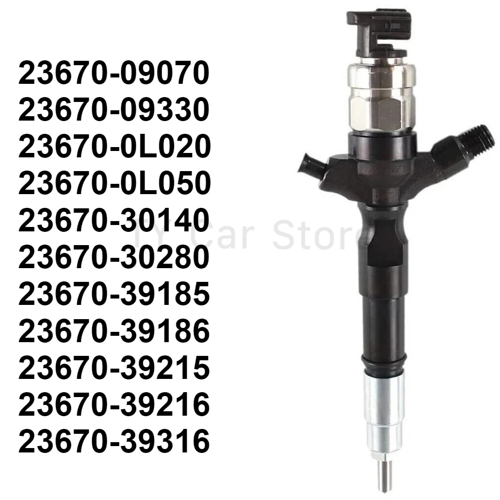 23670-30280 / 23670-0L020 / 23670-0L050 / 23670-39185 / 23670-39316 New Diesel Fule Injector For Toyota Hilux Prado 120 2.5D 3.0