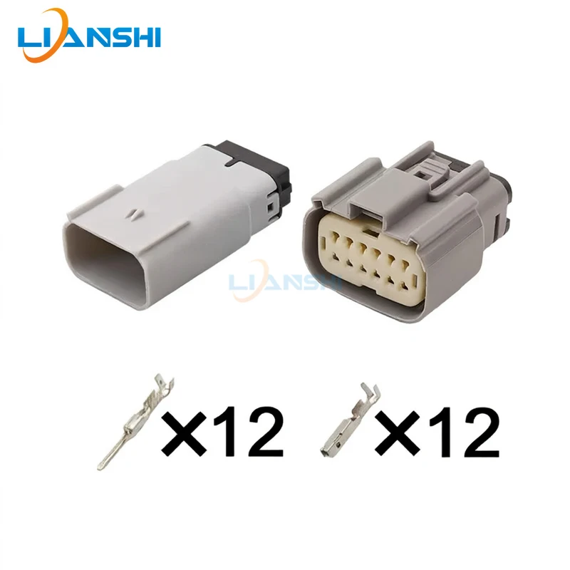 12 Pin 33482-1262 33472-1262 Waterproof Automotive Male Female Connector For Car Truck Engine Wire Harness System Assembly