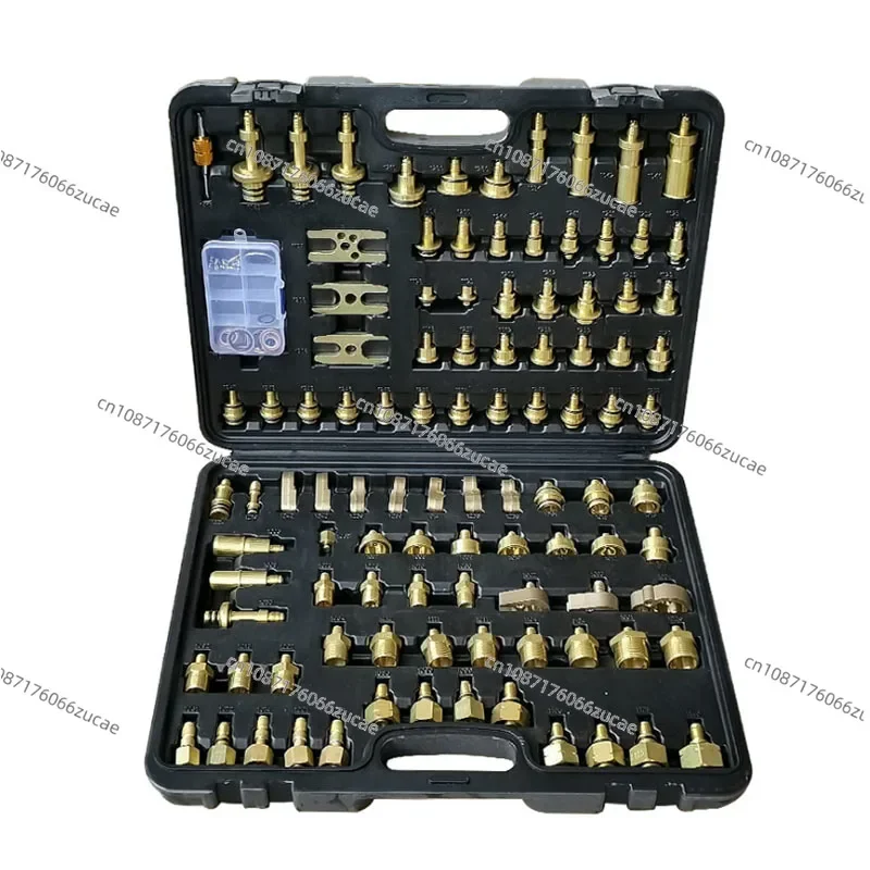 Automobile Air-conditioning Leak Detection and Plugging Tool 103 Pieces of Pure Copper Mixed Version Plugging Leaking Test Kit