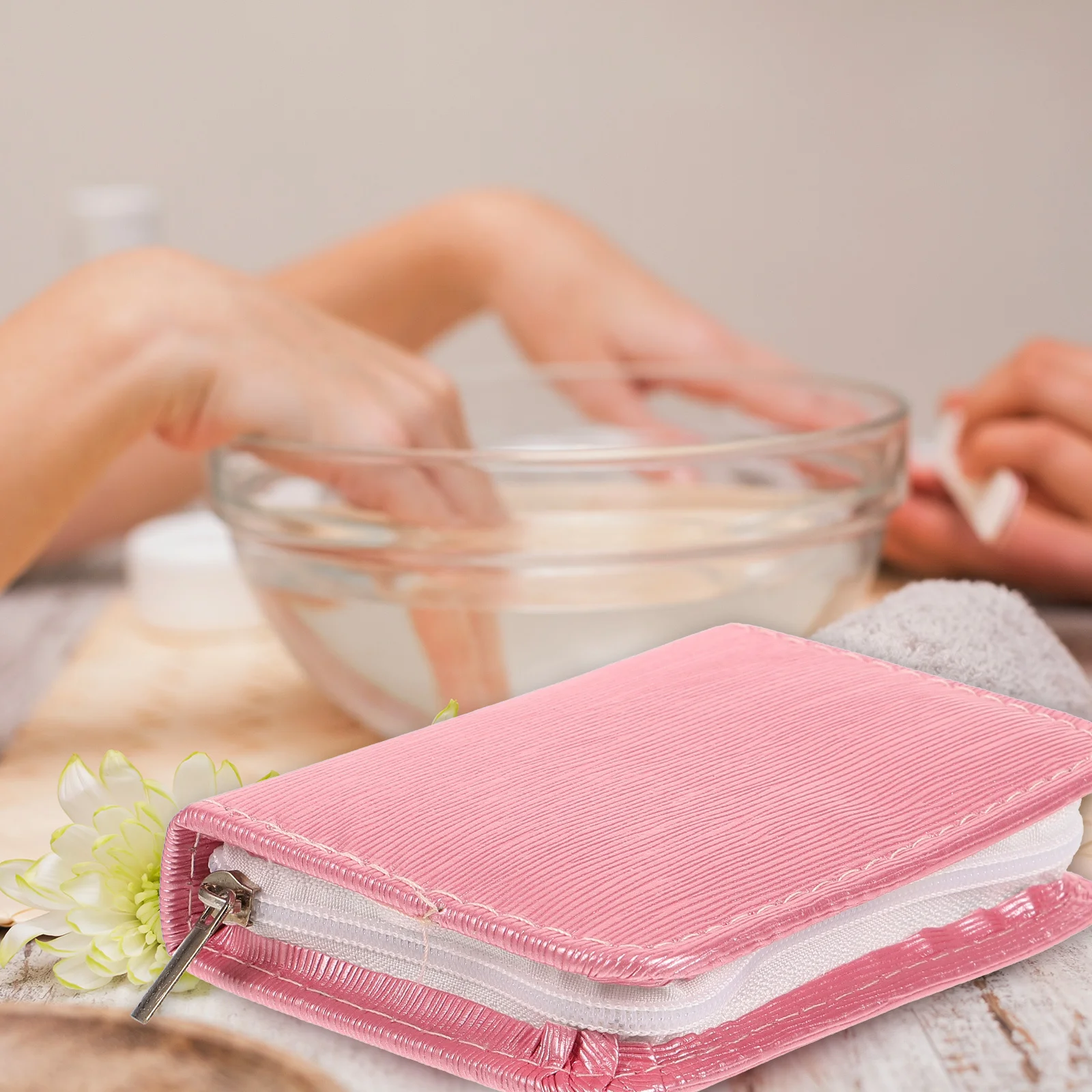 مجموعة واحدة من أدوات العناية بالأظافر الاحترافية، حقيبة سفر محمولة، مزيل الجلد الميت، صالون منزلي، استخدام مجموعة أدوات العناية بالأظافر #5