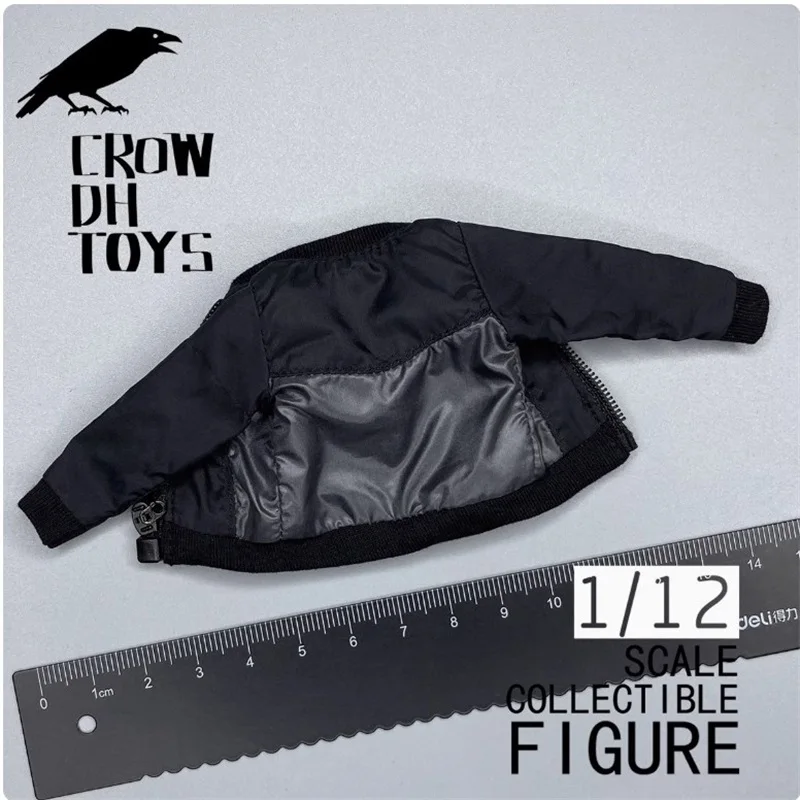 CROW DH TOYS 1/12 Soldier Clothing Accessories Fashion Coat Jacket Top Model For 6'' Action Figure Body In Stock