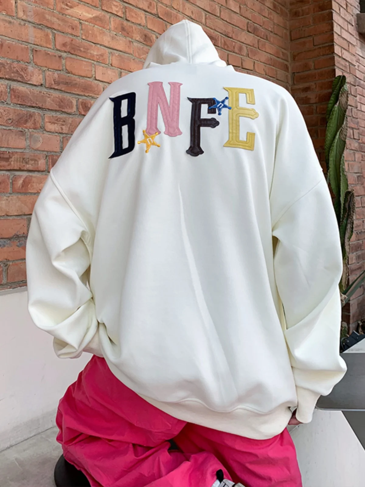 

Мужская толстовка Dopne Streetwear: модная, повседневная, оверсайз, в американском стиле, весна-осень, плотная ткань, для уличной моды