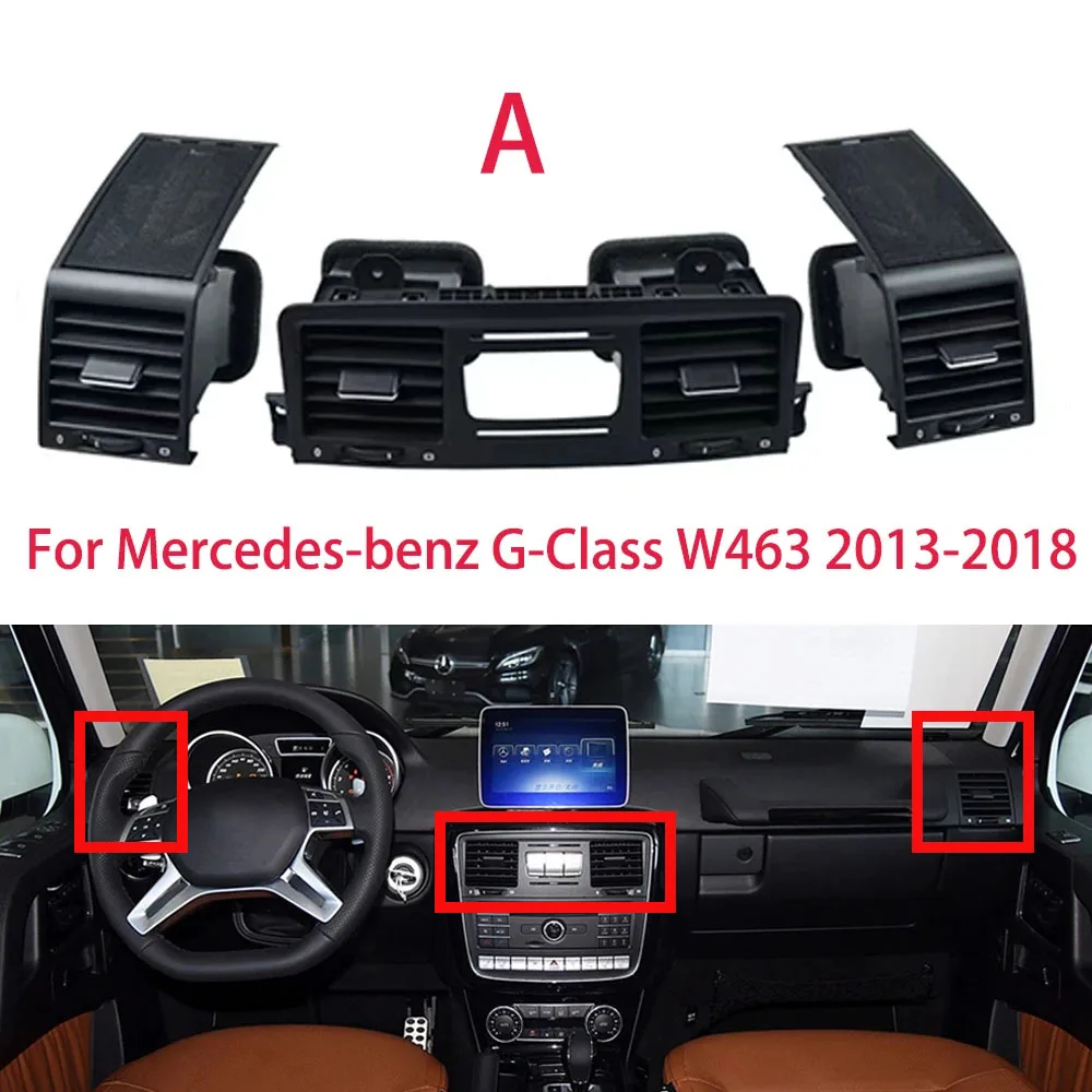 Dashboard Central Left Right AC Vent Grille Air Outlet Assembly For Mercedes Benz G Class W463 4636807508 4636807408 4638301554