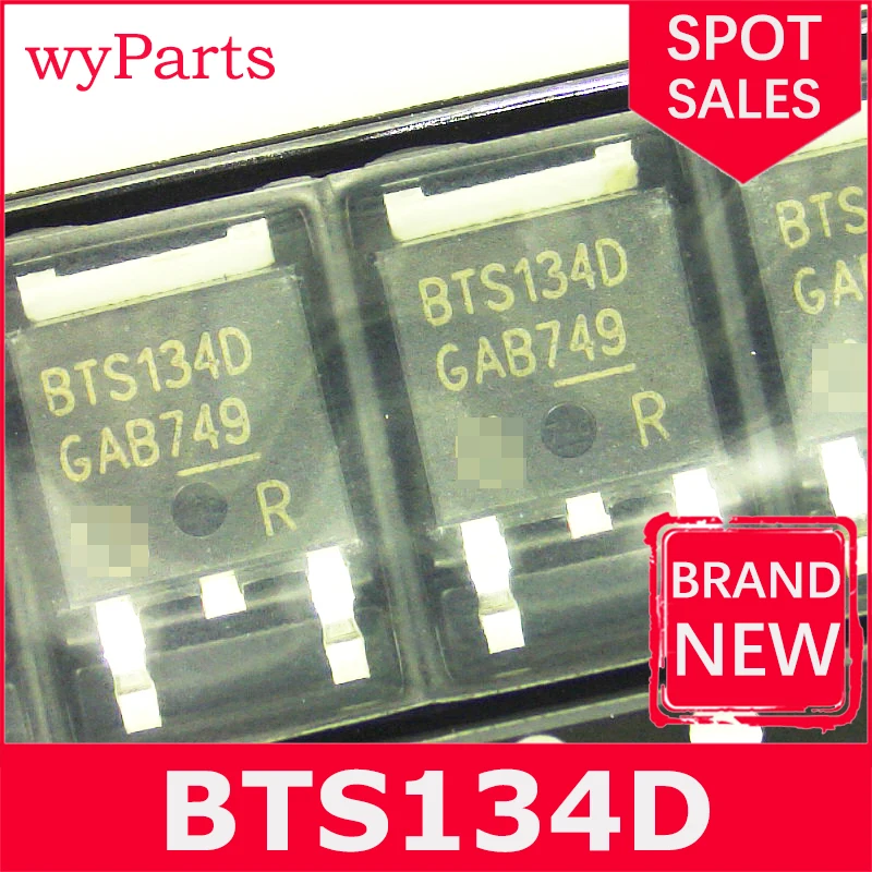 New/1Pcs BTS134D TO252 Power Switch ICs - Power Distribution SMART LW SIDE PWR 42V 3.5A