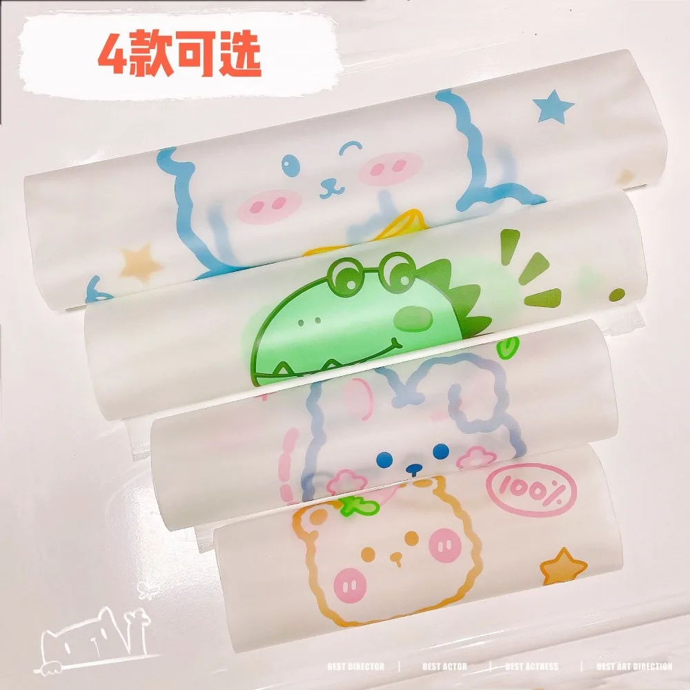 4 Sizes Zip-lock Bags Good Quality Cute Pattern Large Sizes Cartoon Tip Bag Organize Travel Luggage Bag