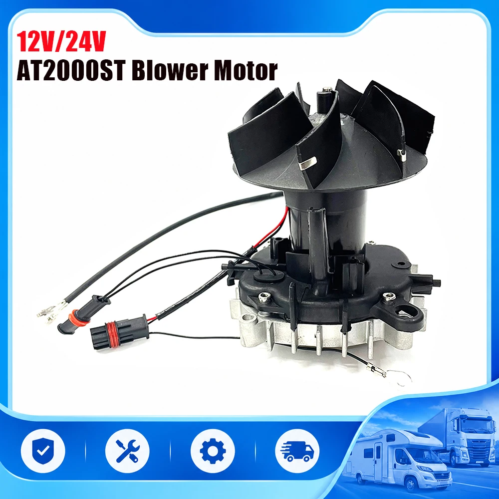 For Webasto Air Top 2000ST 12V 24V Blower Fan Motor Assembly 1303848A for Car Truck Parking Heater Kits - Car Heating Component