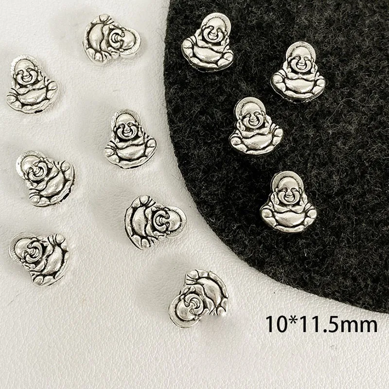 2 pezzi retrò leone decant farfalla loto fiore di pesco lega d'argento con perline fai da te braccialetto fatto a mano collana orecchini accesso gioielli