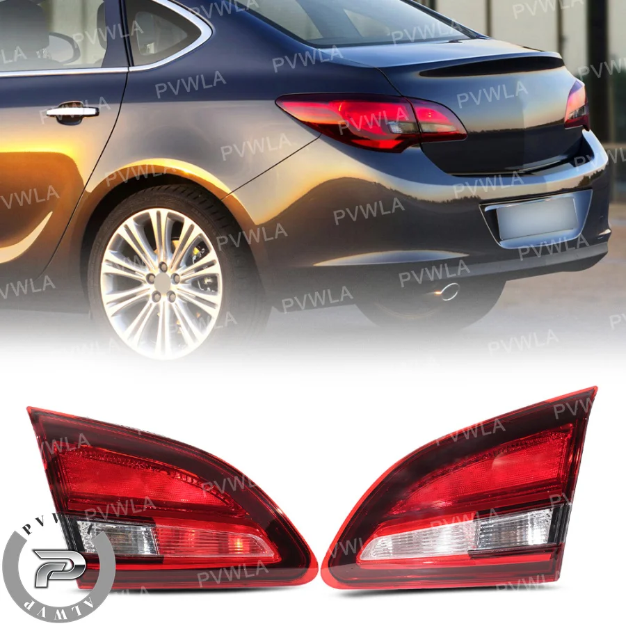 

Inner Side Tail Light Rear Brake Lamp Without Bulbs For Vauxhall/Opel ASTRA J LHD Saloon 2012 2013 2014 2015 Car Accessories