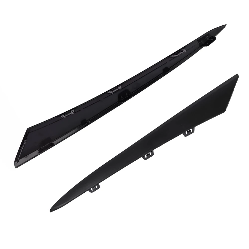 1 Pair Car Headlight Eyebrow Cover Trim Stickers Black For Honda Civic 2022 2023 Car Eyelids Lids decorative accessories view 4