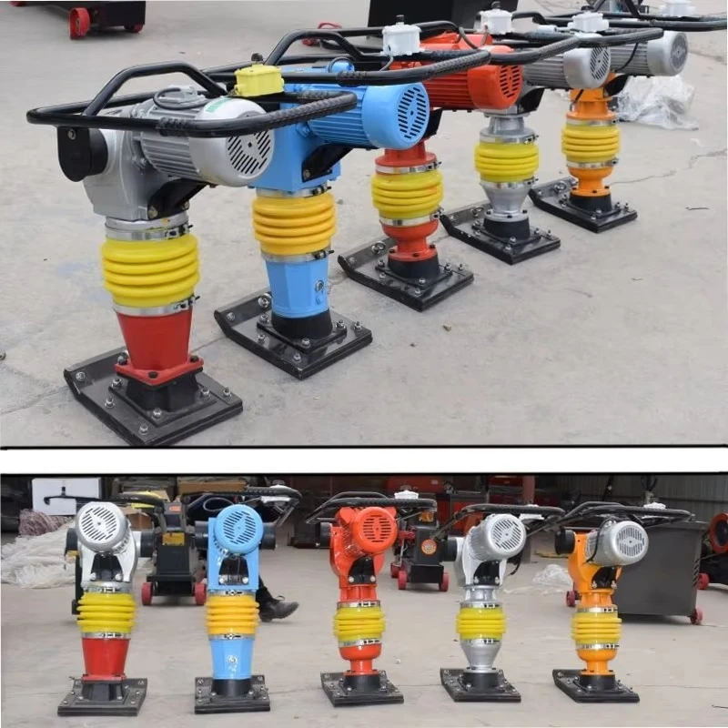Electric Engine Jumping Jack Compactor 125 Road Construction Compactor Tamping Machine
