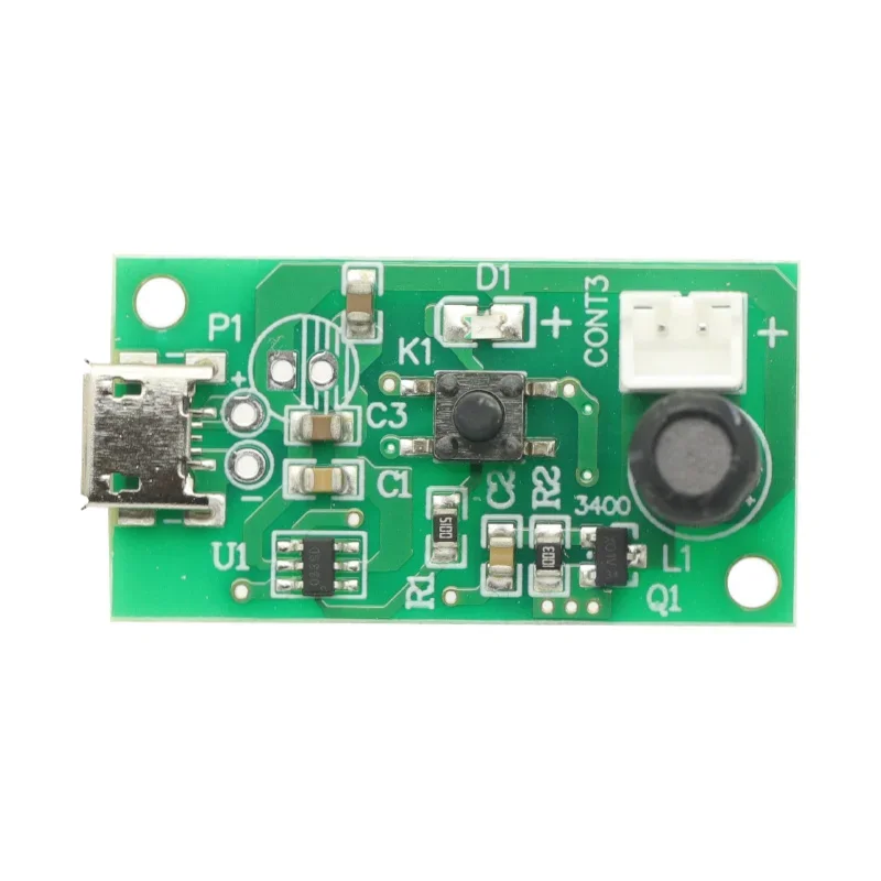 미니 USB 가습기 미스트 메이커 및 드라이버 회로 기판, 안개 분무 필름 무화기 시트, 아두이노 모듈 DIY용