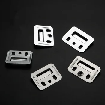 버클 걸쇠 플레이트 고정 피스 래치 잠금 장치, 벽 패널 패널 버클 클램프 패스너 클립, 가구 피팅 커넥터, 50 개