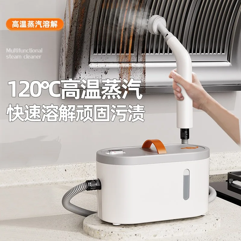 Multi‑Function High‑Temperature Steam Cleaner With Glass Brush, Household Steam Cleaning Machine for Kitchen Home Sanitizing