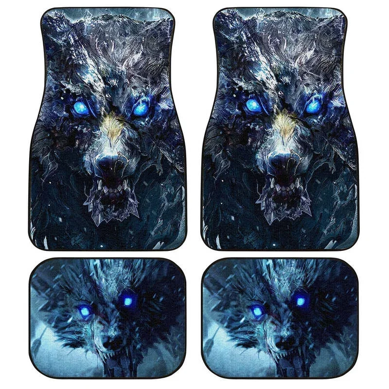 The Son Of Loki Wolf Car Floor Mats Custom Car Accessories 4PCs Pack