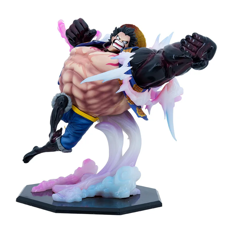 Anime One Piece Monkey D Luffy Battle Ver. Gk Gear 4 figurine modèle Collection poupées Statue jouets poupée enfants cadeaux