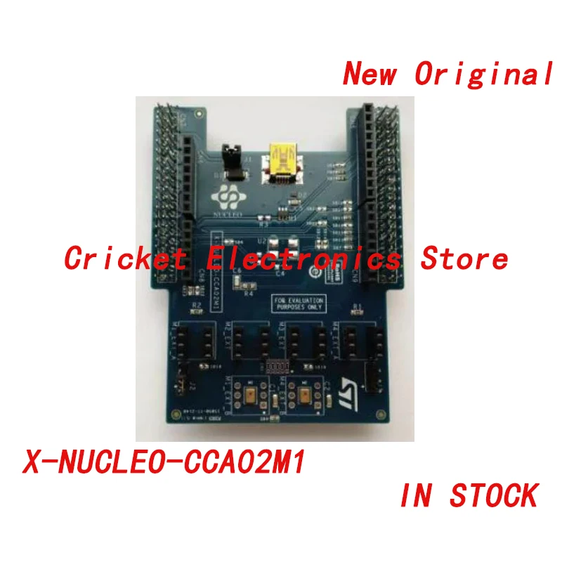 

X-NUCLEO-CCA02M1 Digital MEMS microphones expansion board based on MP34DT01-M for STM32 Nucleo