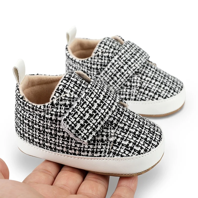 Spring and Autumn Baby Shoes for Boys Girls Shoes Multicolor Toddler Rubber Sole Anti-slip First Walkers Infant Newborn Moccasin