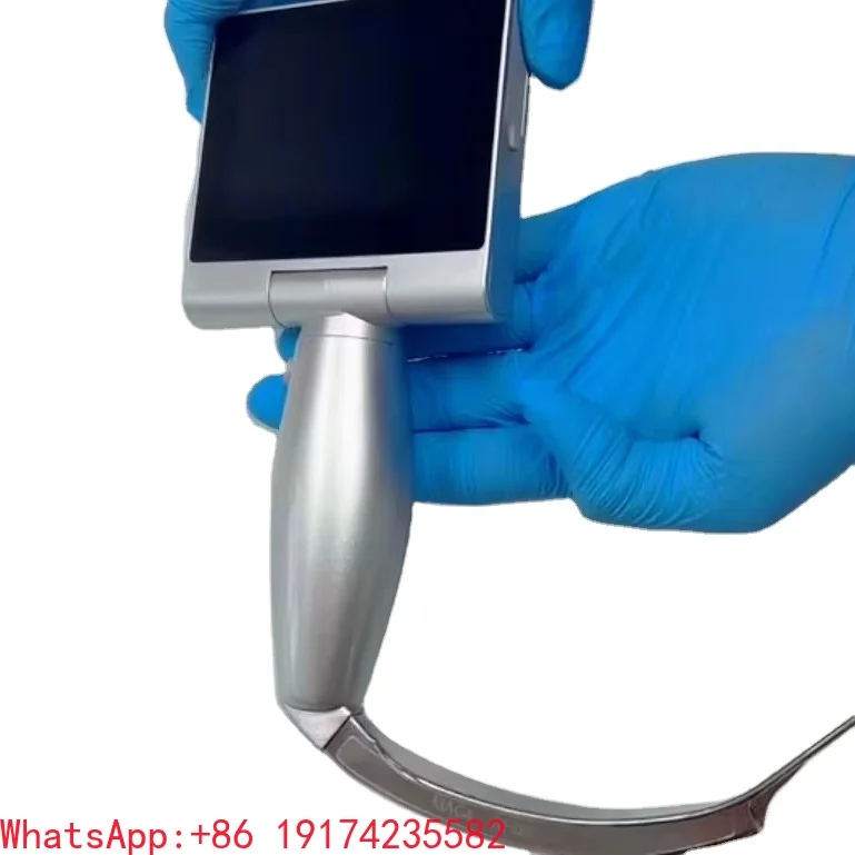 

3.5 Inch LCD High Re-solu-tion Dis-play Reu-sable Video Lar-yng-os-opes Surg-ical Opera-tion Anesthesia Int-ub-a-ion