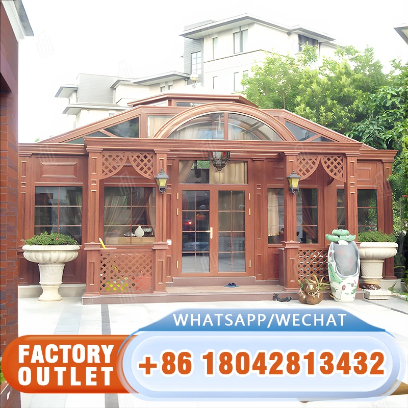 Foshan Luxury Motorized Louvered Roof Sunshade Waterproof System Aluminum Pergola