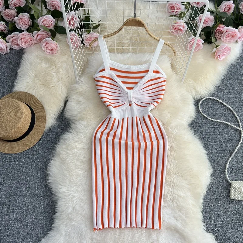 jazz club dress Knit Mini Silver Swing Dress The Forever Classy