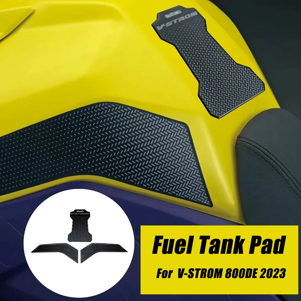 

Для SUZUKI V-STROM 800DE 2023, водонепроницаемая защитная наклейка, комплект 3D-наклеек для мотоцикла, накладка на топливный бак, супер сильная адгезия