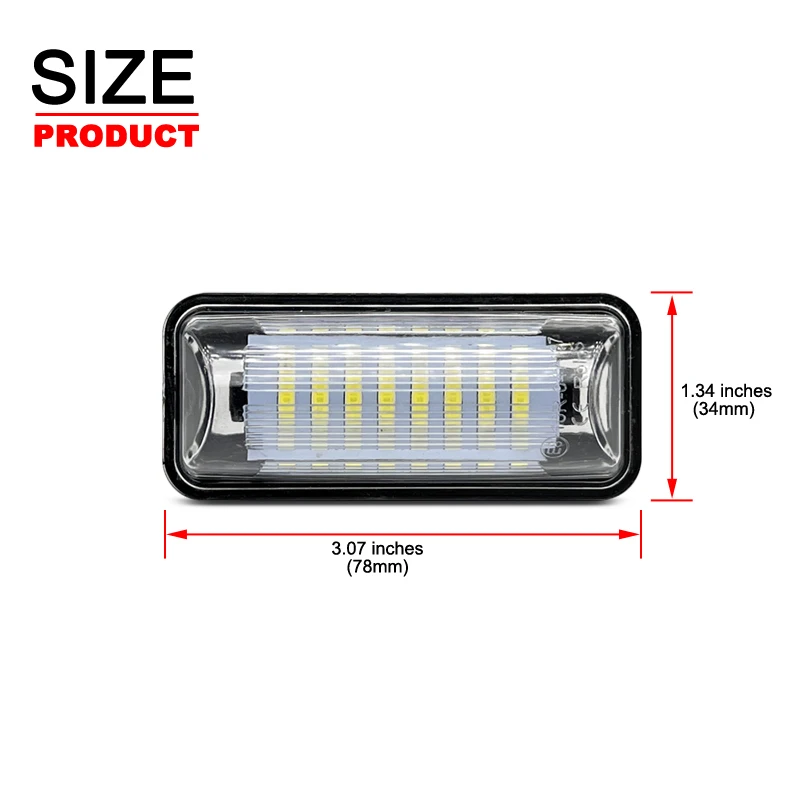 2 قطعة الأبيض LED رقم لوحة ترخيص ضوء لسوبارو فورستر ليجاسي امبريزا WRX BRZ XV Crosstrek تويوتا 86/GT86/FT86 سليل FR-S