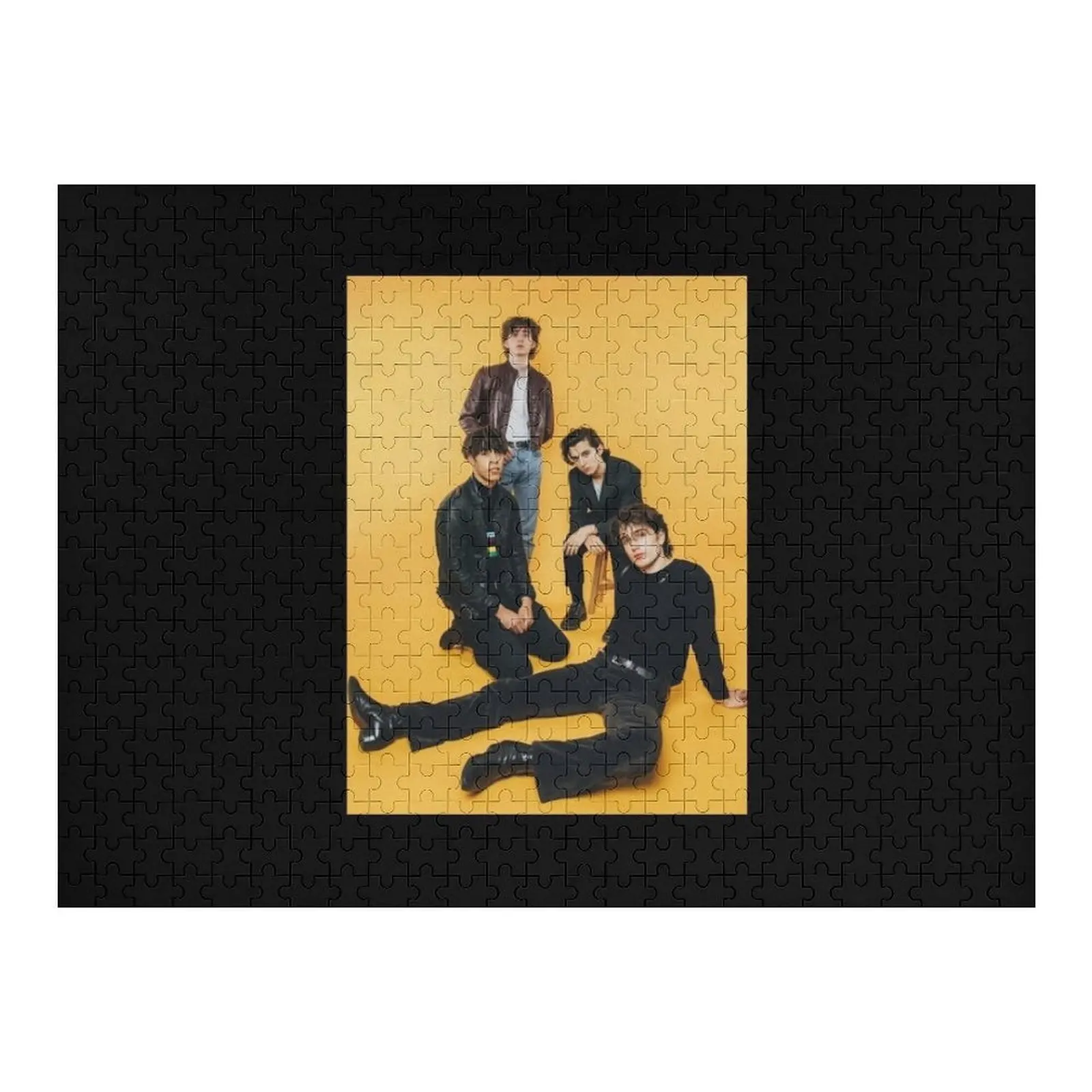 

Funny Man Band Inhaler Music Ailen Awesome For Music Fans Jigsaw Puzzle Anime Jigsaw Pieces Adults Personalized Gift Puzzle