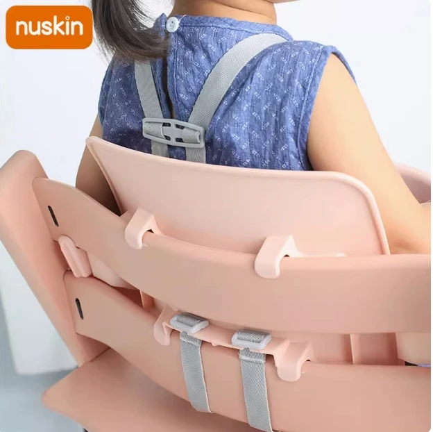 Ceinture de sécurité fixe à cinq points pour chaise de salle à manger de bébé, accessoire de croissance pour stokke