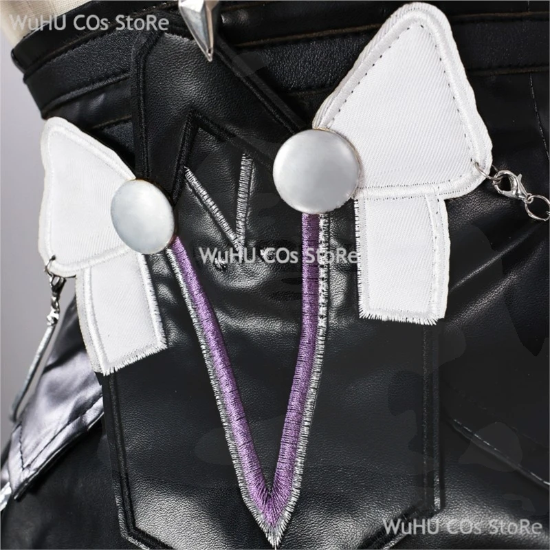 Vivian Cosplay Costume Dress Game Zenless Zone Zero ZZZ Mockingbird Vivian Cosplay Wig Shoes Full Set Women Halloween Roleplay