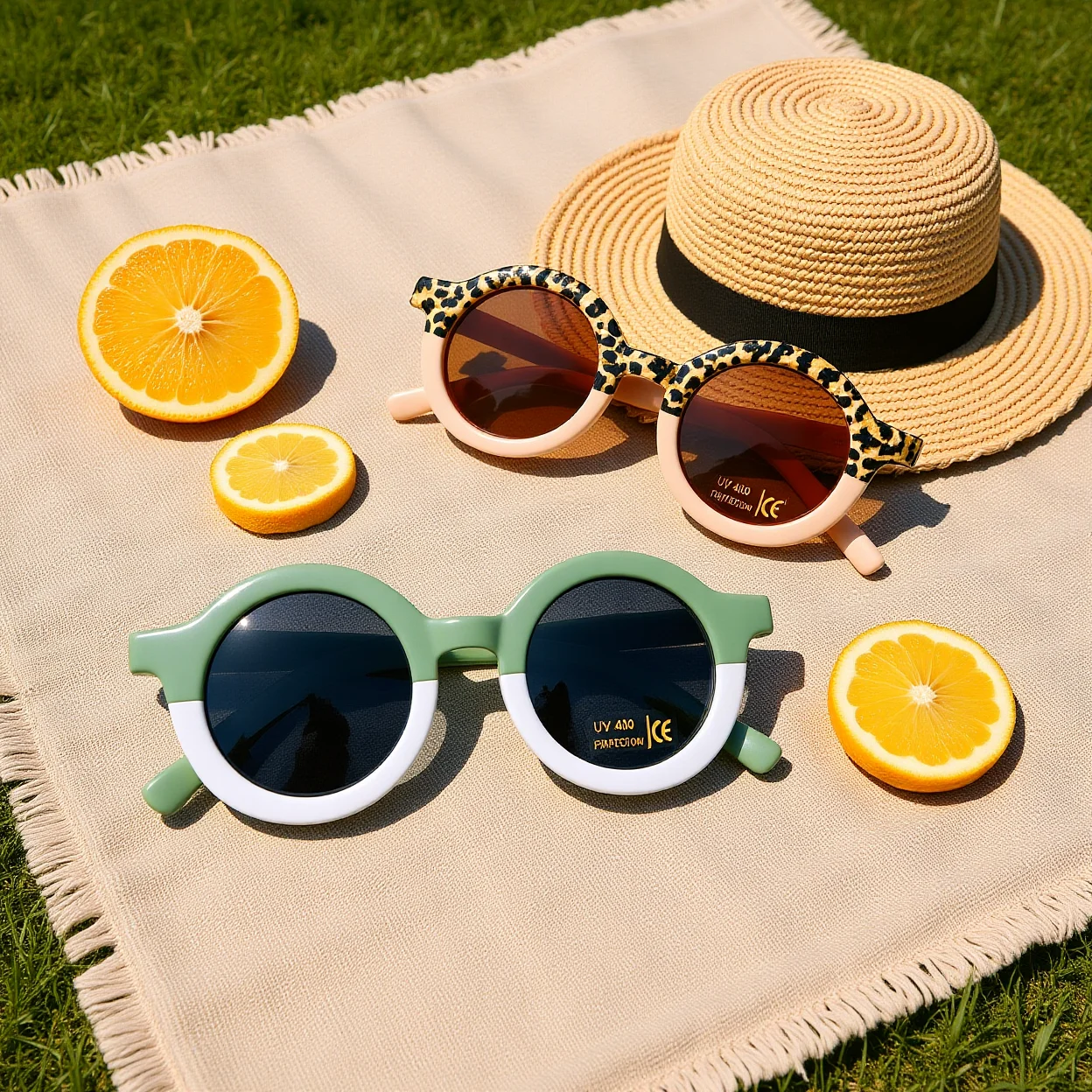 Little Girls Sunglasses Pc Frame Sun Glasses Color Block Sunglasses Multiple Colors Outdoor Shade Sunglasses For Camping Picnic
