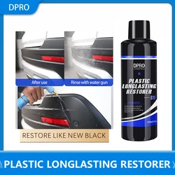 Plastic Restorer For car Back To Black Gloss Liquid Rubber Surface Restorer Spray  Auto Cleaning Car Polishers Plastic Renovator