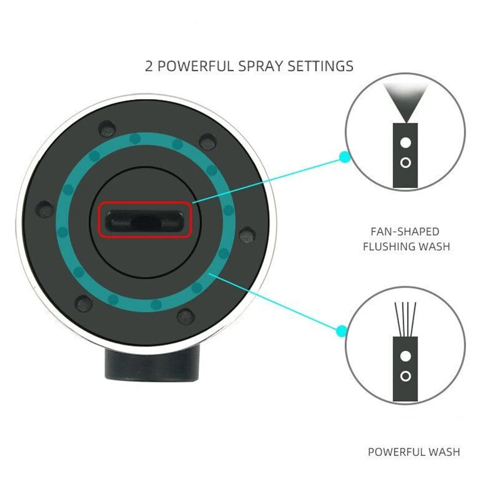 

Ручной распылитель для унитаза, ручной бидетный распылитель, интерфейс G1/2, режим мягкого распыления, режим распыления, конструкция из нержавеющей стали
