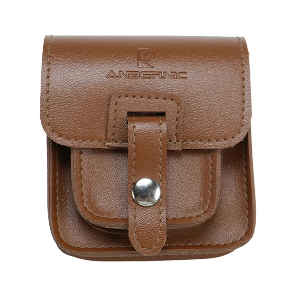 For Anbernic RG34XXSP Game Console Storage Case Anti-Scratch Leather Console Protective Bag Shockproof Outdoor Flap Storage Bag