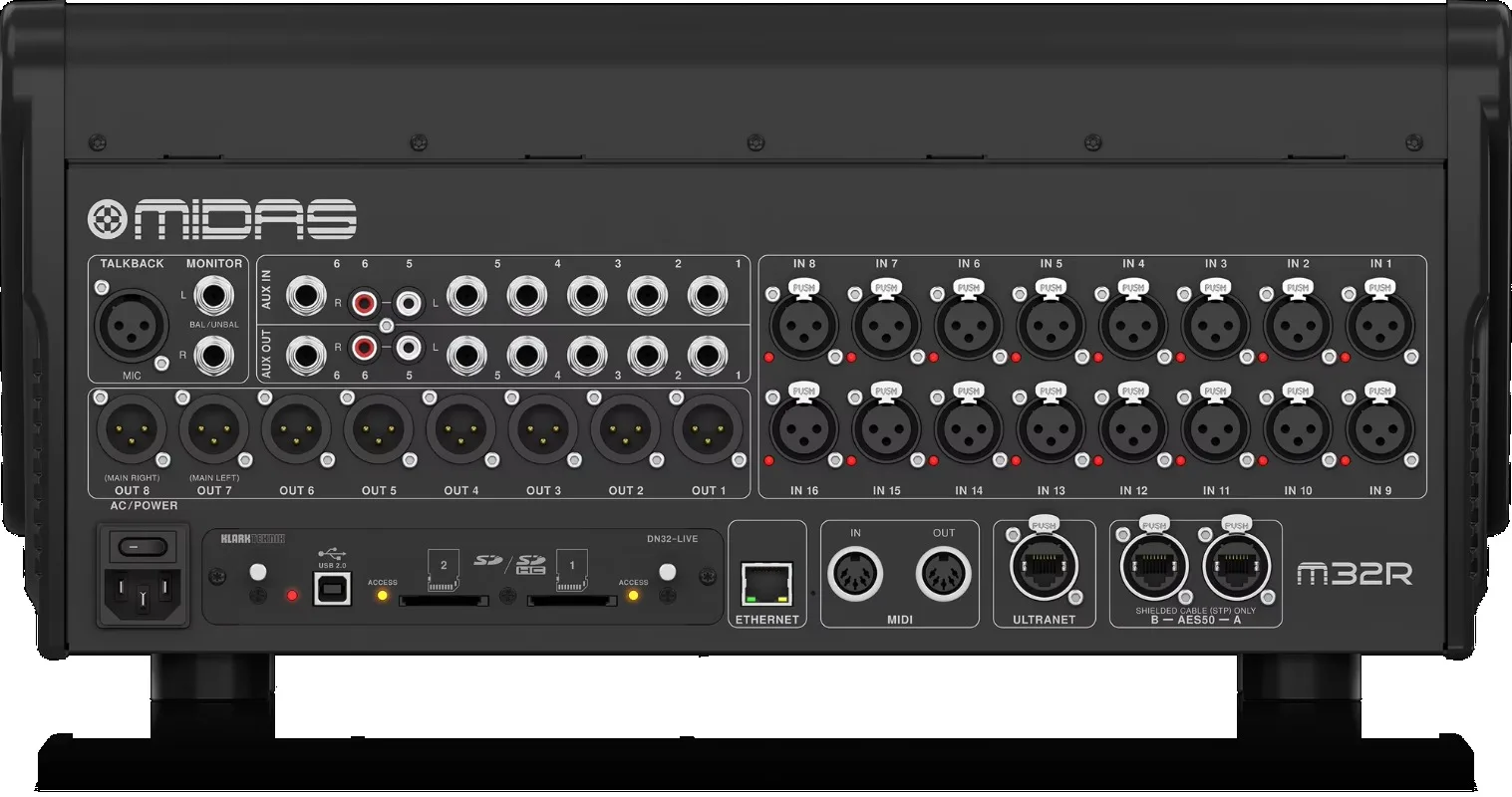 M32R LIVE 40-channel Digital Mixer M32R Digital Console for Live and Studio