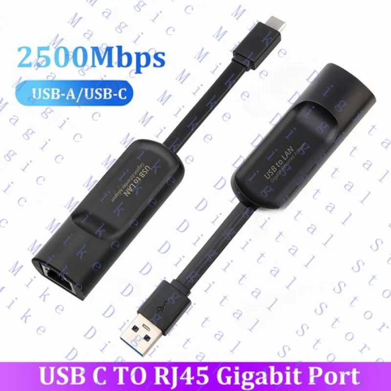 H  USB 3.0 USB Type To RJ45 Ethernet Lan Adapter Gigabit Network Card for PC Laptop