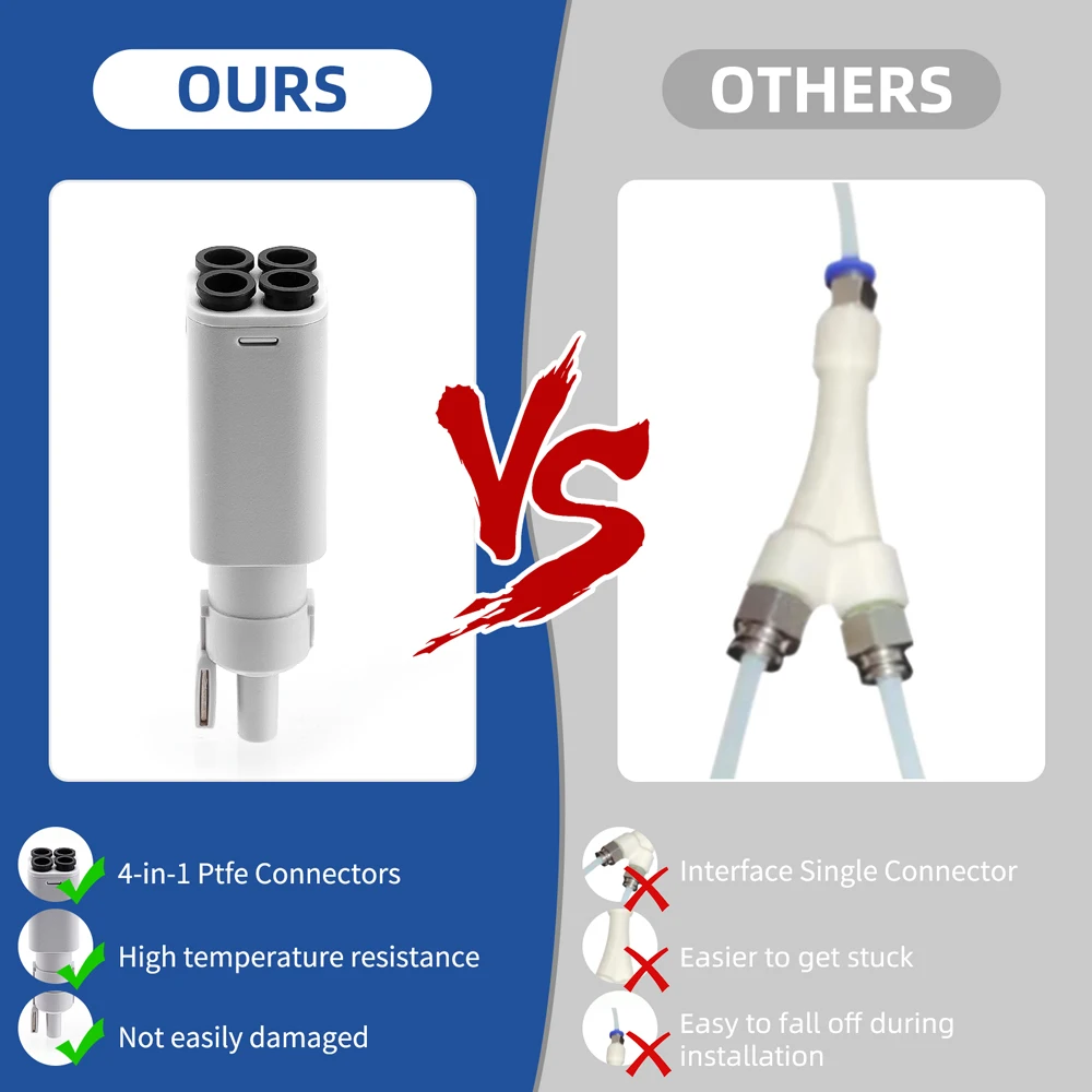 طابعة بامبو لاب ثلاثية الأبعاد AMS خيوط محور خمسة مكونات تبديل المواد الاستهلاكية طباعة متعددة الألوان لأجزاء صغيرة Bambulab A1/A1 #4