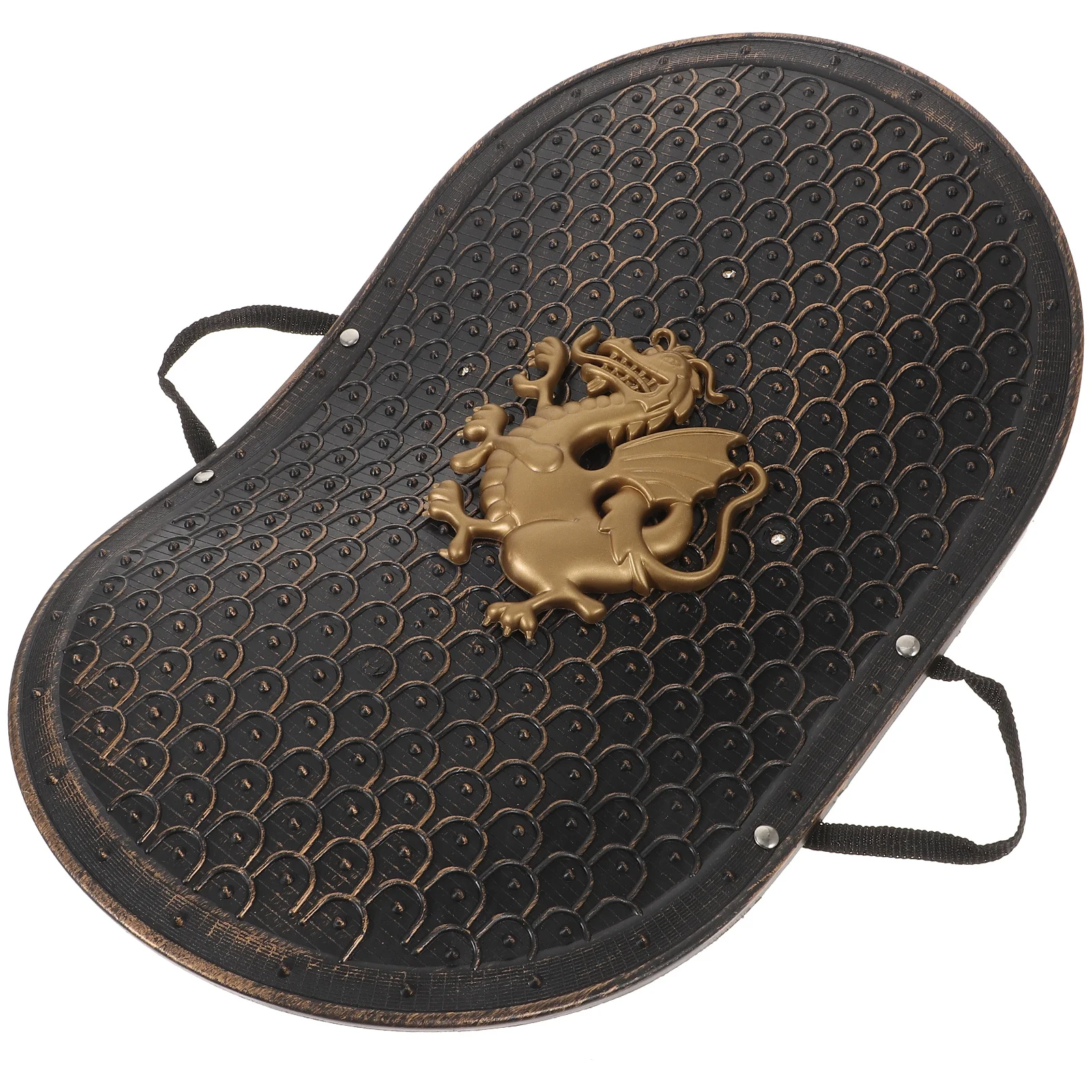 Armure en plastique Durable pour enfants de 8 à 12 ans, ensemble de costumes de jeu de fête, petit bouclier, 1 pièce